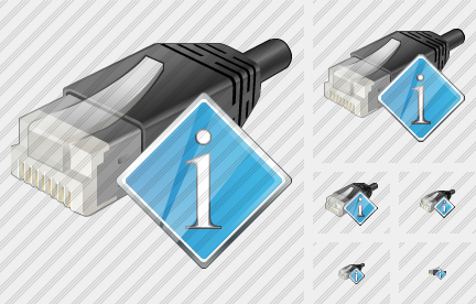 Network Connection Info Symbol Network Connection Info Symbol
