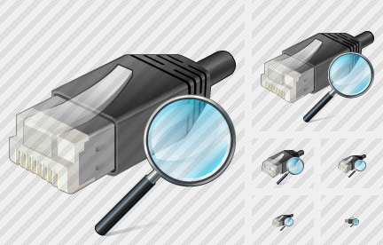 Icône Network Connection Search 2