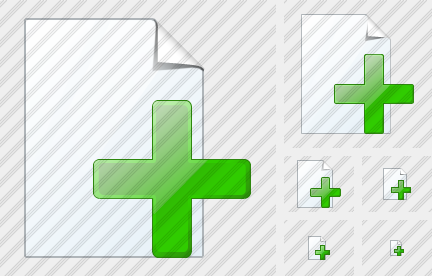 New Document Add Icon New Document Add Icon