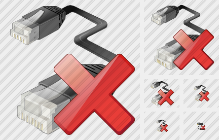 Patchcord Delete Symbol