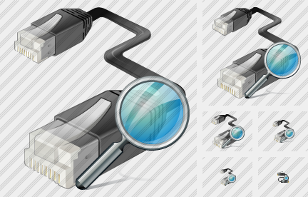 Patchcord Search Symbol