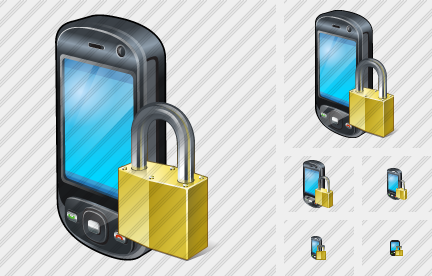 Pda Locked Icon Pda Locked Icon
