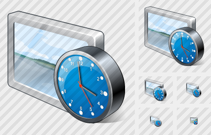 Picture Clock Symbol Picture Clock Symbol