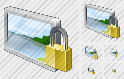 Picture Locked Symbol Picture Locked Symbol