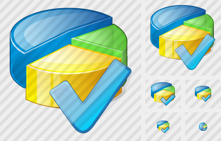 Icono Pie Chart Ok