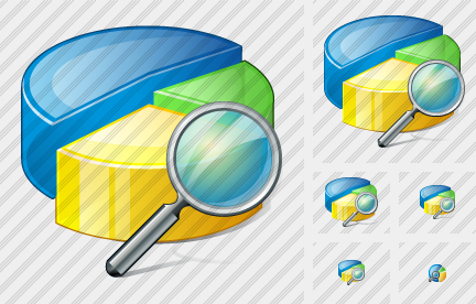 Pie Chart Search Symbol