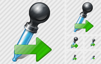 Pipette Export Icon Pipette Export Icon