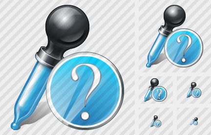 Pipette Question Icon Pipette Question Icon