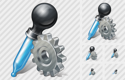 Pipette Settings Icon Pipette Settings Icon