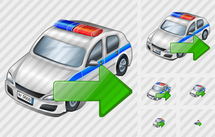 Icono Police Car Export Icono Police Car Export