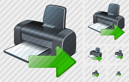 Printer Export Icon