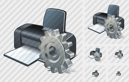 Icône Printer Settings