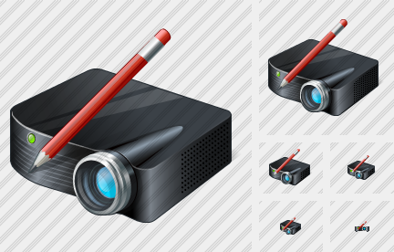 Icono Projector Black Edit