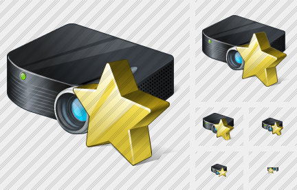 Icono Projector Black Favorite