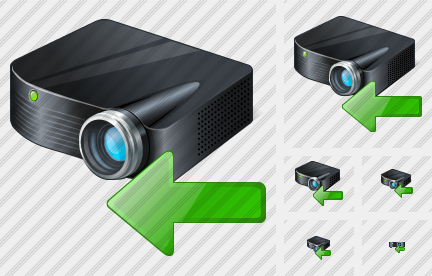 Icono Projector Black Import