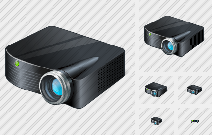 Icono Projector Black