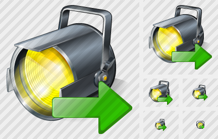 Projector Export Icon Projector Export Icon