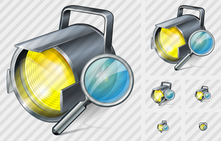 Projector Search Icon Projector Search Icon