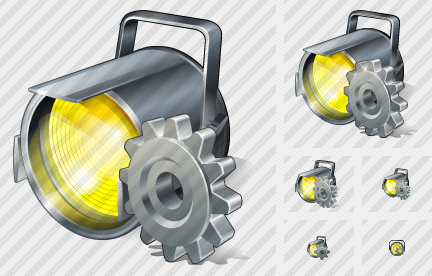 Иконка Прожектор Настроить