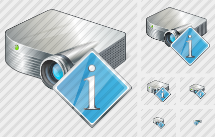 Projector White Info Icon