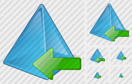 Pyramid Import Icon Pyramid Import Icon