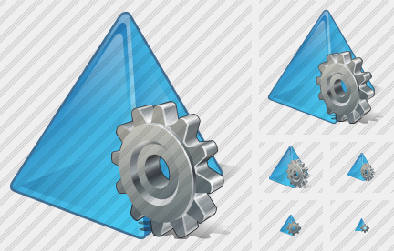 Pyramid Settings Icon Pyramid Settings Icon