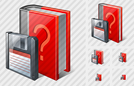 Question Book Save Icon