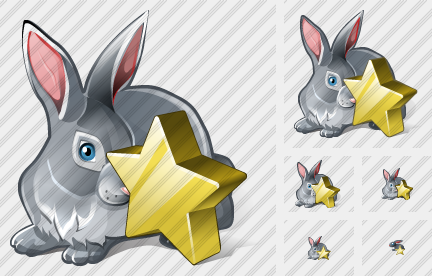 Rabbit Favorite Icon Rabbit Favorite Icon