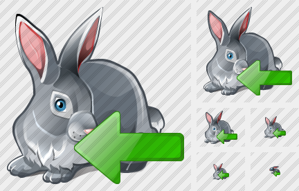 Rabbit Import Icon Rabbit Import Icon