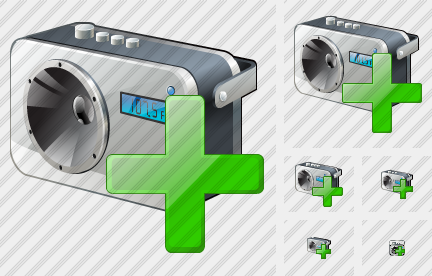 Radio Add Icon Radio Add Icon