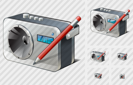 Radio Edit Icon Radio Edit Icon