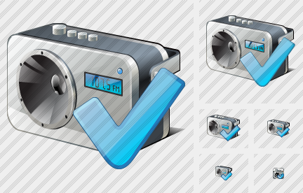 Radio Ok Icon Radio Ok Icon