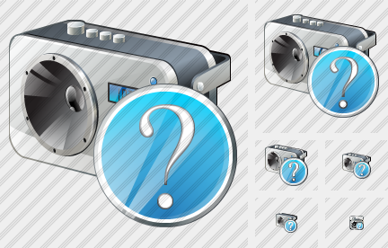 Radio Question Icon Radio Question Icon