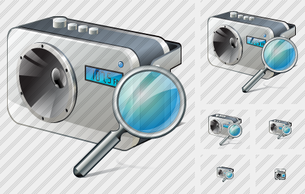 Radio Search Icon Radio Search Icon