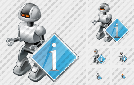 Robot Info Icon Robot Info Icon