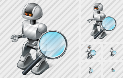 Robot Search 2 Icon Robot Search 2 Icon
