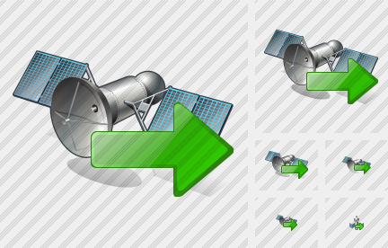 Icona Satellite Esporta