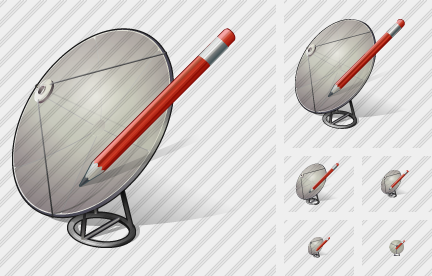 Satellite Plate Edit Icon Satellite Plate Edit Icon
