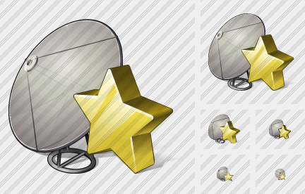 Satellite Plate Favorite Icon Satellite Plate Favorite Icon