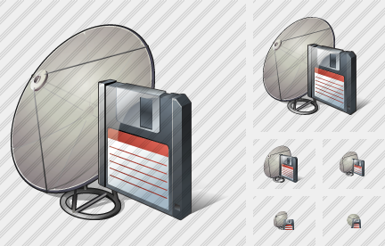 Satellite Plate Save Icon Satellite Plate Save Icon