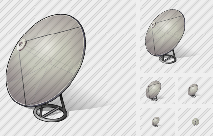 Satellite Plate Icon Satellite Plate Icon