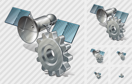 Icône Satellite Settings