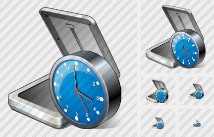 Scaner Clock Icon