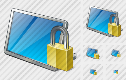 Icône Screen Locked
