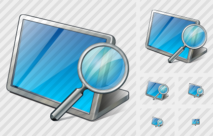 Screen Search Symbol