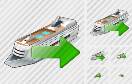 Icono Ship Export Icono Ship Export
