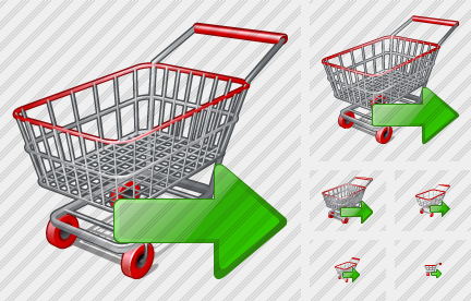Shopping Export Icon