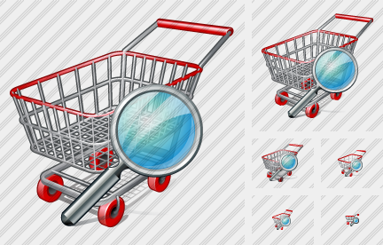 Shopping Search Icon