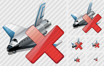 Shuttle Delete Icon Shuttle Delete Icon