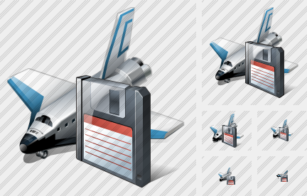 Shuttle Save Icon Shuttle Save Icon